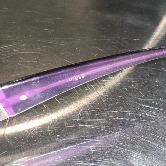 Guess Purple Reader Glasses +.25 - Picture 2 of 16